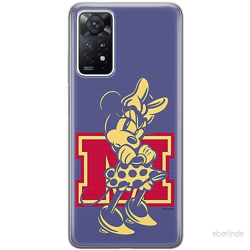 ERT GROUP mobiltelefonfodral för Xiaomi REDMI NOTE 11 PRO 5G/ 4G originalt och officiellt licensierat Disney mönster Minnie 072, fodral tillverkad av TPU plast 5905795024147