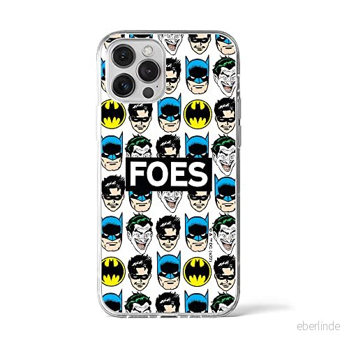 ERT GROUP mobiltelefonfodral för Iphone 12 PRO MAX originalt och officiellt licensierat DC mönster Batman 078 optimalt anpassad till formen på mobiltelefonen, gedeeltelijk transparant 5905131499479