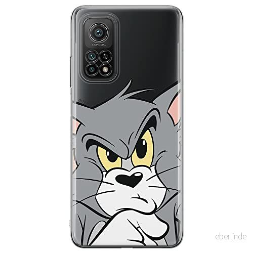 ERT GROUP mobiltelefonfodral för Xiaomi Redmi Note 11 Pro 5G/11 4G originalt och officiellt licensierat Tom and Jerry mönster 001, gedeeltelijk transparant 5904805634260