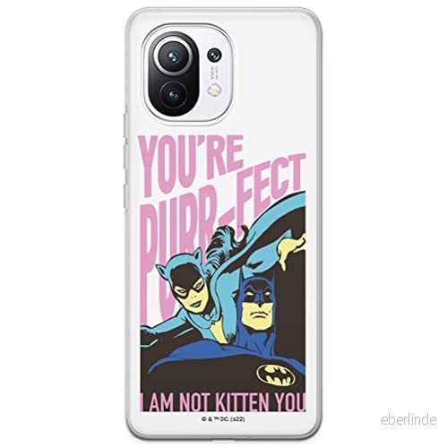 ERT GROUP mobiltelefonfodral för Xiaomi 11 originalt och officiellt licensierat DC mönster Batman 067 optimalt anpassad till formen på mobiltelefonen, fodral tillverkad av TPU plast 5905131520579
