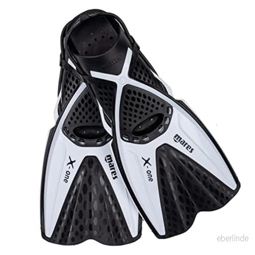 Mares barn fena Aquazone X One Junior, snorkelfena unisex, vit, S 792460344403