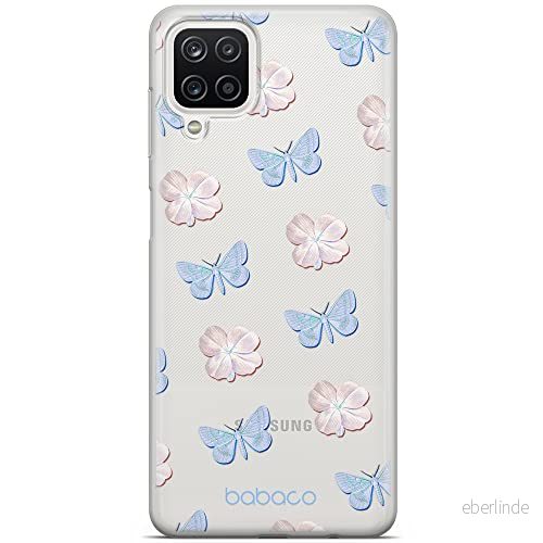 ERT GROUP mobiltelefonfodral för Samsung A12 / M12 F12 originalt och officiellt licensierat Babaco mönster Flowers 043 optimalt anpassad till formen på mobiltelefonen, gedeeltelijk transparant 5905131320063