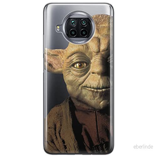 ERT GROUP mobiltelefonfodral för Xiaomi MI 10T LITE/REDMI NOTE 9 PRO 5G originalt och officiellt licensierat Star Wars mönster Yoda 004, gedeeltelijk transparant 5903537162324