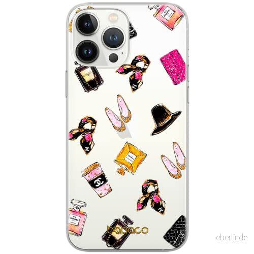 ERT GROUP mobiltelefonfodral för Apple Iphone 6 PLUS originalt och officiellt licensierat Babaco mönster Fashion 002 Vit optimalt anpassad till formen på mobiltelefonen, gedeeltelijk transparant 5904805401909