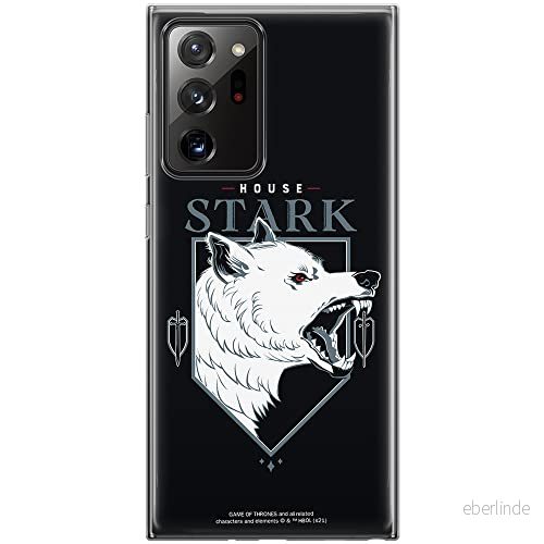ERT GROUP mobiltelefonfodral för Samsung GALAXY NOTE 20 ULTRA originalt och officiellt licensierat Game od Thrones mönster of 007, fodral tillverkad av TPU plast 5903932671742