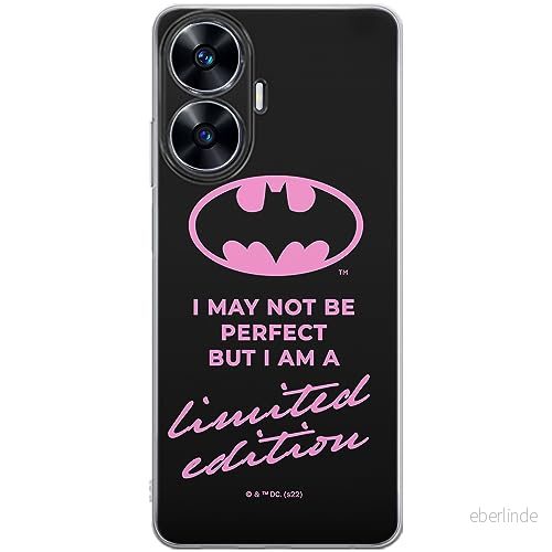 ERT GROUP mobiltelefonfodral för Realme C55 originalt och officiellt licensierat DC mönster Batman 062 optimalt anpassad till formen på mobiltelefonen, fodral tillverkad av TPU plast 5905511869601