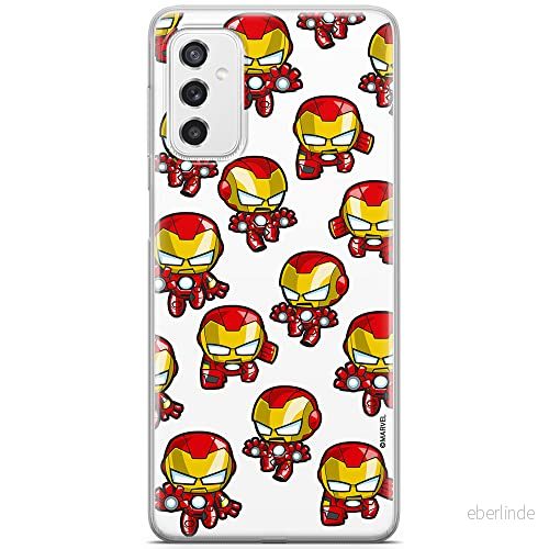 ERT GROUP mobiltelefonfodral för Samsung M52 5G originalt och officiellt licensierat Marvel mönster Iron Man 031 optimalt anpassad till formen på mobiltelefonen, fodral tillverkad av TPU plast 5904805494093