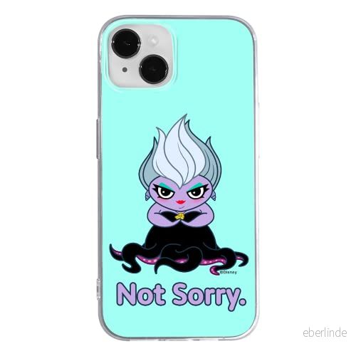 ERT GROUP mobiltelefonfodral för Apple Iphone 14 originalt och officiellt licensierat Disney mönster Ursula 004 optimalt anpassad till formen på mobiltelefonen, fodral tillverkad av TPU plast 5905131885449
