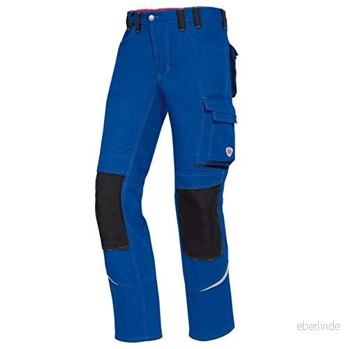 BP Comfort Plus 1803-720-13 arbetsbyxor elastiskt band på baksidan midjeveck normal passform storlek: 42 n färg: kungsblå 4055301322289