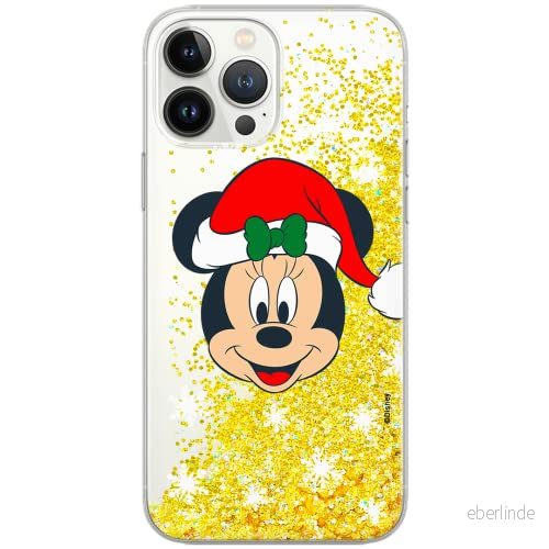 ERT GROUP mobiltelefonfodral för Apple Iphone 6/7 / 8 originalt och officiellt licensierat Disney mönster Minnie 061 Vit optimalt anpassad till formen på mobiltelefonen, med glitter overflow effekt 5903932081725
