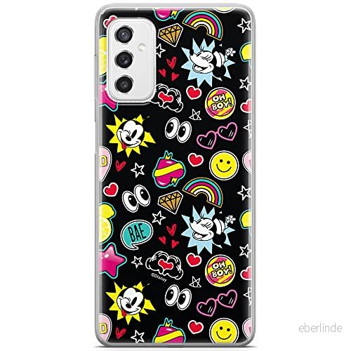 ERT GROUP mobiltelefonfodral för Samsung M52 5G originalt och officiellt licensierat Disney mönster Mickey & Minnie 013 optimalt anpassad till formen på mobiltelefonen, fodral tillverkad av TPU plast 5904805486821