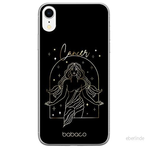 ERT GROUP mobiltelefonfodral för Apple Iphone XR originalt och officiellt licensierat Babaco mönster Zodiac Woman 004 Vit anpassad till formen på mobiltelefonen, fodral tillverkad av TPU plast 5903932226164