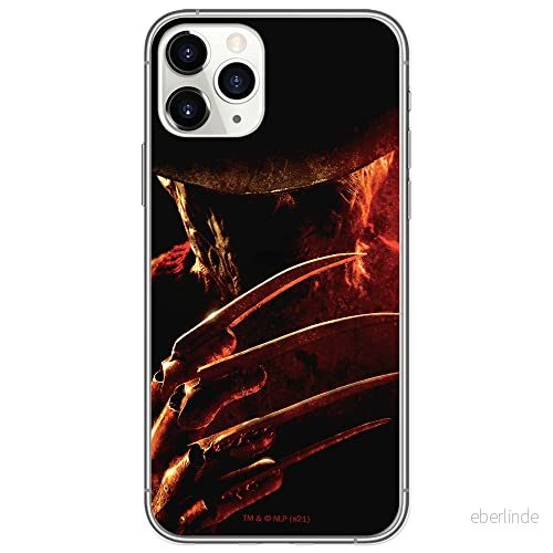 ERT GROUP mobiltelefonfodral för Iphone 11 PRO MAX originalt och officiellt licensierat Horror mönster Nightmare of Elm Street 005, fodral tillverkad av TPU plast 5905511079888