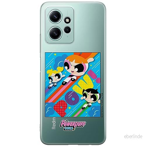 ERT GROUP mobiltelefonfodral för Xiaomi REDMI NOTE 12 4G originalt och officiellt licensierat The Powerpuff Girls mönster 025 optimalt anpassad till formen på mobiltelefonen, gedeeltelijk transparant 5905511971106