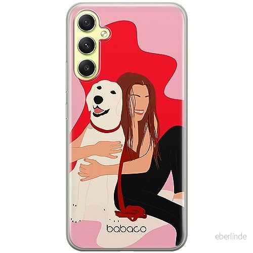 ERT GROUP mobiltelefonfodral för Samsung A34 5G originalt och officiellt licensierat Babaco mönster Dogs 006 optimalt anpassad till formen på mobiltelefonen, fodral tillverkad av TPU plast 5905511783419