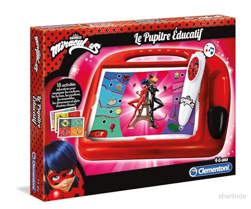 Clementoni Miraculous pedagogiskt skrivbord, 4 6 år, 52355, flerfärgad 8005125523559