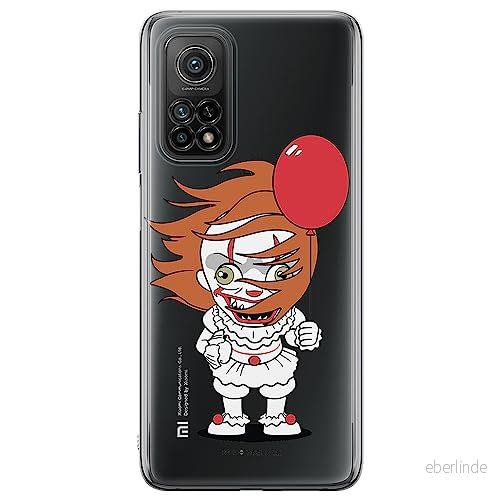 ERT GROUP mobiltelefonfodral för Xiaomi MI 10T 5G / PRO originalt och officiellt licensierat Horror mönster It 005 optimalt anpassad till formen på mobiltelefonen, gedeeltelijk transparant 5905131955937