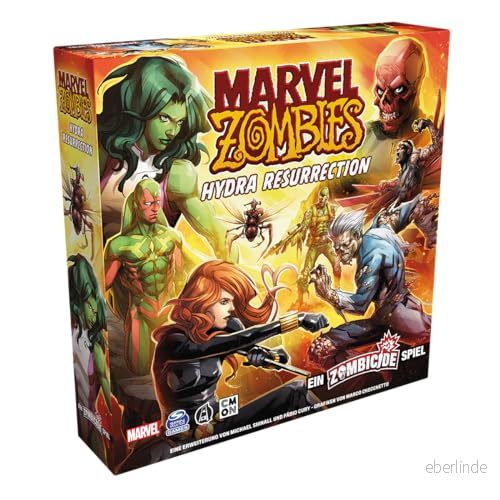 CMON Marvel Zombies: Hydra Resurrection Ein Zombicide spel Förlängning Kennerspel Dungeon Crawler 1 6 spelare Från 14 år 60 minuter tyska 4015566604841