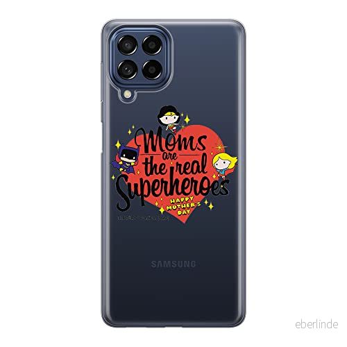 ERT GROUP mobiltelefonfodral för Samsung M33 5G originalt och officiellt licensierat DC mönster Super Girls 005 optimalt anpassad till formen på mobiltelefonen, gedeeltelijk transparant 5905511346041