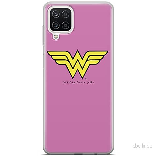 ERT GROUP mobiltelefonfodral för Samsung A12 / M12 originalt och officiellt licensierat DC mönster Wonder Woman 005 optimalt anpassad till formen på mobiltelefonen, fodral tillverkad av TPU plast 5903040096543