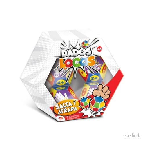 Bizak Spel Galna Hexagon tärningar (63270001) 8432752037461