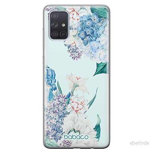 ERT GROUP mobiltelefonfodral för Samsung A71 originalt och officiellt licensierat Babaco mönster Flowers 027 optimalt anpassad till formen på mobiltelefonen, fodral tillverkad av TPU plast 5905131266064