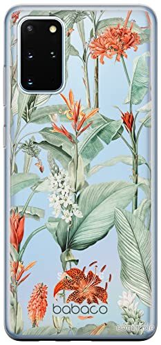 ERT GROUP mobiltelefonfodral för Samsung S20 PLUS / S11 originalt och officiellt licensierat Babaco mönster Flowers 048 optimalt anpassad till formen på mobiltelefonen, gedeeltelijk transparant 5905131340245