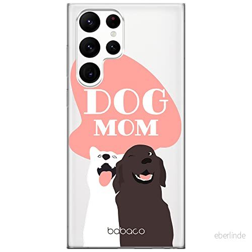 ERT GROUP mobiltelefonfodral för Samsung S22 ULTRA originalt och officiellt licensierat Babaco mönster Dogs 008 optimalt anpassad till formen på mobiltelefonen, gedeeltelijk transparant 5905131017031