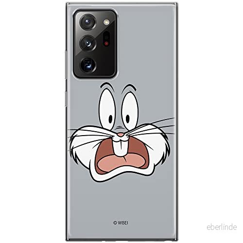 ERT GROUP mobiltelefonfodral för Samsung GALAXY NOTE 20 ULTRA originalt och officiellt licensierat Looney Tunes mönster Bugs 009 anpassad till formen på mobiltelefonen, fodral tillverkad av TPU plast 5903040359181