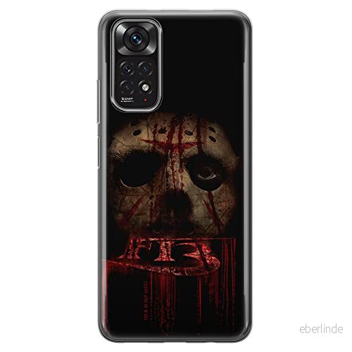 ERT GROUP mobiltelefonfodral för Xiaomi REDMI 10 originalt och officiellt licensierat Horror mönster Friday the 13th 013, fodral tillverkad av TPU plast 5905511110987