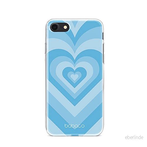 ERT GROUP mobiltelefonfodral för Iphone 7/8/ SE 2/ 3 originalt och officiellt licensierat Babaco mönster Hearts 007 optimalt anpassad till formen på mobiltelefonen, fodral tillverkad av TPU plast 5904805674686