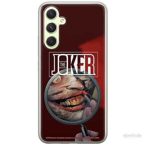 ERT GROUP mobiltelefonfodral för Samsung A54 5G originalt och officiellt licensierat DC mönster Joker 022 optimalt anpassad till formen på mobiltelefonen, fodral tillverkad av TPU plast 5905795056872