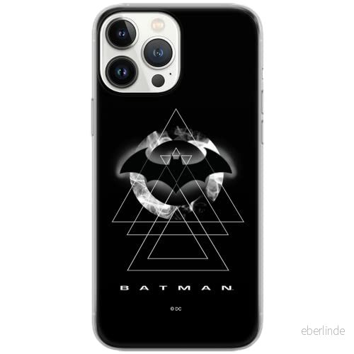 ERT GROUP mobiltelefonfodral för Apple Iphone 6/6S originalt och officiellt licensierat DC mönster Batman 009 Vit optimalt anpassad till formen på mobiltelefonen, fodral tillverkad av TPU plast 5903040808160