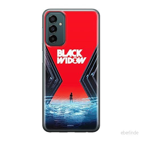 ERT GROUP mobiltelefonfodral för Samsung M13 4G/M23 5G/F23 originalt och officiellt licensierat Marvel mönster Black Widow 001 anpassad till formen på mobiltelefonen, fodral tillverkad av TPU plast 5905511378165