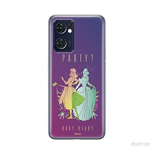 ERT GROUP mobiltelefonfodral för Oppo RENO 7 5G originalt och officiellt licensierat Disney mönster Cindrella 002 optimalt anpassad till formen på mobiltelefonen, fodral tillverkad av TPU plast 5905511301781