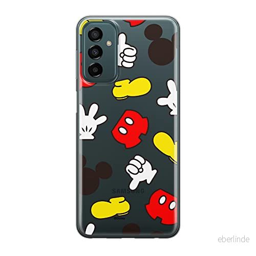 ERT GROUP mobiltelefonfodral för Samsung M13 4G/M23 5G/F23 originalt och officiellt licensierat Disney mönster Mickey 046 optimalt anpassad till formen på mobiltelefonen, gedeeltelijk transparant 5905511373542