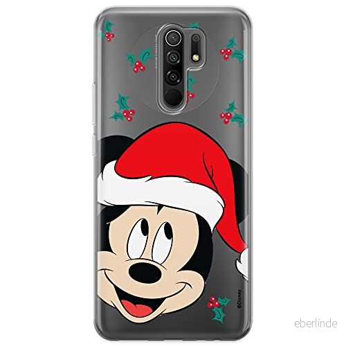 ERT GROUP mobiltelefonfodral för Xiaomi REDMI 9 originalt och officiellt licensierat Disney mönster Mickey 041 optimalt anpassad till formen på mobiltelefonen, gedeeltelijk transparant 5903932059991