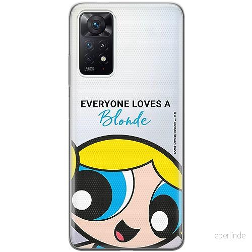 ERT GROUP mobiltelefonfodral för Xiaomi REDMI NOTE 11 PRO 5G/ 4G/ PRO+ 5G originalt och officiellt licensierat The Powerpuff Girls mönster 012, gedeeltelijk transparant 5905511961855