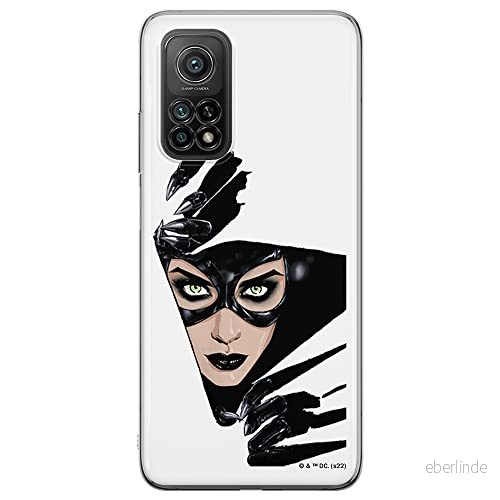 ERT GROUP mobiltelefonfodral för Xiaomi MI 10 LITE originalt och officiellt licensierat DC mönster Catwoman 008 optimalt anpassad till formen på mobiltelefonen, fodral tillverkad av TPU plast 5905131555823