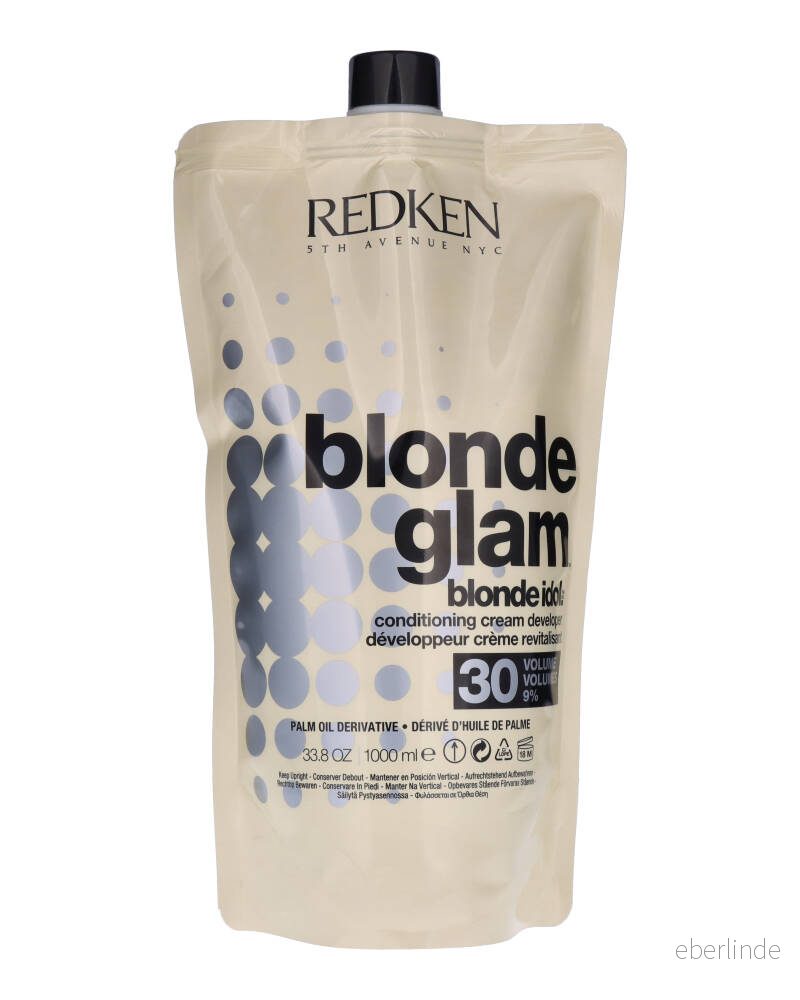 Redken Blonde Idol Icing Hårfärgningsmedelsutvecklare 9% 30vol 1000 ml 3474636334650