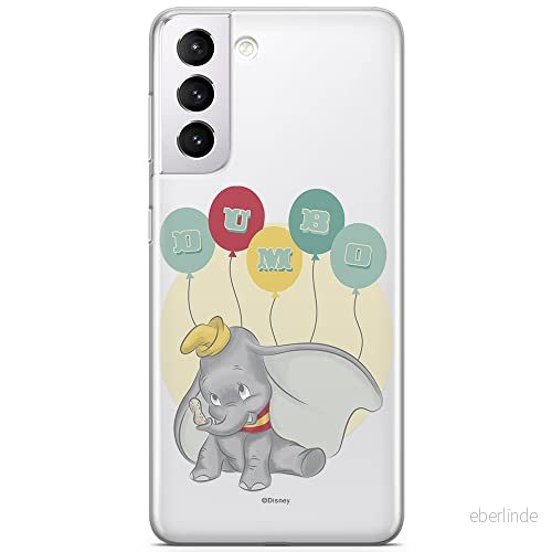 ERT GROUP mobiltelefonfodral för Samsung S21 originalt och officiellt licensierat Disney mönster Dumbo 003 optimalt anpassad till formen på mobiltelefonen, gedeeltelijk transparant 5903932294002