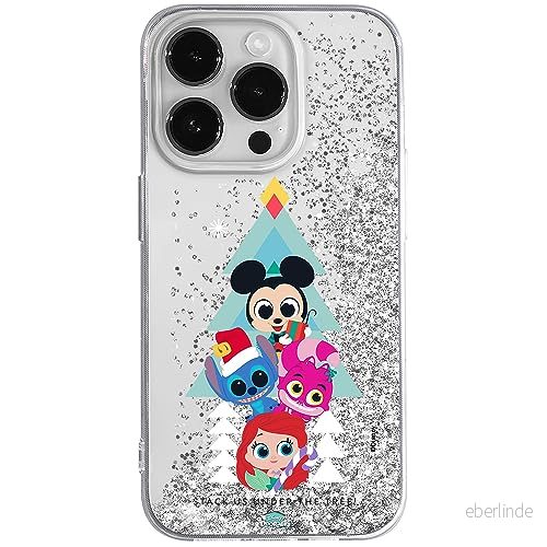 ERT GROUP mobiltelefonfodral för Apple Iphone 14 PRO MAX originalt och officiellt licensierat Disney mönster Friends 001 anpassad till formen på mobiltelefonen, med glitter overflow effekt 5905511587499