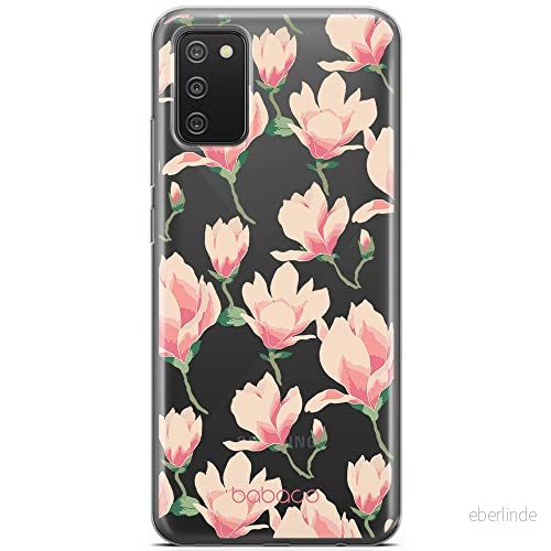 ERT GROUP mobiltelefonfodral för Samsung A02S originalt och officiellt licensierat Babaco mönster Flowers 016 optimalt anpassad till formen på mobiltelefonen, gedeeltelijk transparant 5903932626360