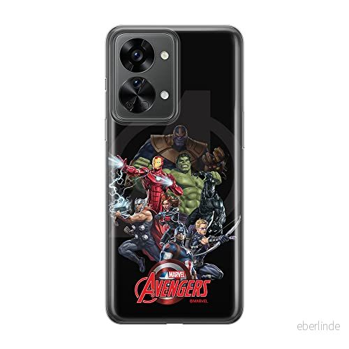 ERT GROUP mobiltelefonfodral för Oneplus NORD 2T 5G originalt och officiellt licensierat Marvel mönster Avengers 028 optimalt anpassad till formen på mobiltelefonen, fodral tillverkad av TPU plast 5905511280581