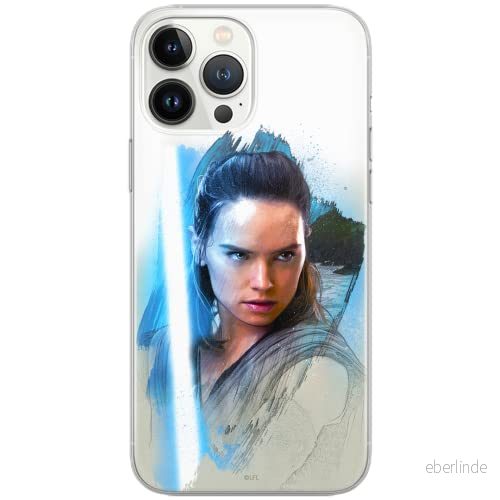 ERT GROUP mobiltelefonfodral för Huawei P30 Lite originalt och officiellt licensierat Star Wars mönster Rey 001 Vit optimalt anpassad till formen på mobiltelefonen, fodral tillverkad av TPU plast 5902980145359