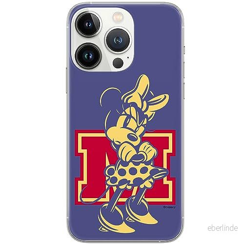 ERT GROUP mobiltelefonfodral för Iphone 13 PRO MAX originalt och officiellt licensierat Disney mönster Minnie 072 optimalt anpassad till formen på mobiltelefonen, fodral tillverkad av TPU plast 5905795024017