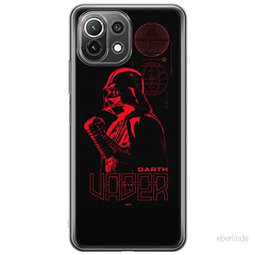 ERT GROUP mobiltelefonfodral för Xiaomi 11 LITE 4G/5G originalt och officiellt licensierat Star Wars mönster Darth Vader 016, fodral tillverkad av TPU plast 5903932704815
