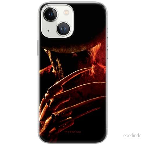 ERT GROUP mobiltelefonfodral för Iphone 13 MINI originalt och officiellt licensierat Horror mönster Nightmare of Elm Street 005 anpassad till formen på mobiltelefonen, fodral tillverkad av TPU plast 5905511081331
