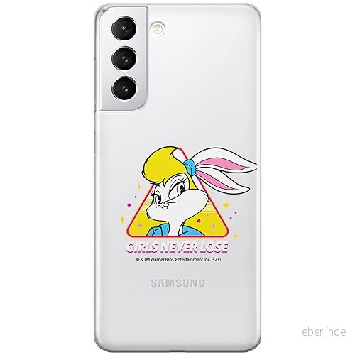 ERT GROUP mobiltelefonfodral för Samsung S21 PLUS originalt och officiellt licensierat Looney Tunes mönster Lola 008 optimalt anpassad till formen på mobiltelefonen, gedeeltelijk transparant 5905795071165