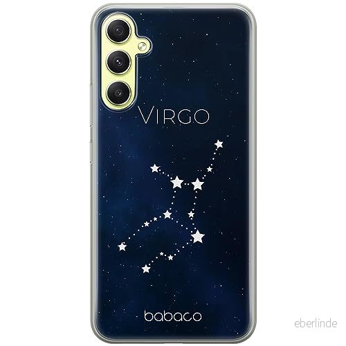 ERT GROUP mobiltelefonfodral för Samsung A34 5G originalt och officiellt licensierat Babaco mönster Zodiac Constellation 006 anpassad till formen på mobiltelefonen, fodral tillverkad av TPU plast 5905511778286